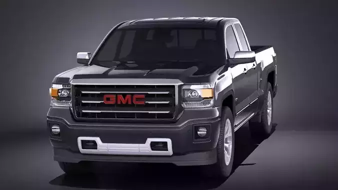 GMC Sierra crew cab 2014 VRAY
