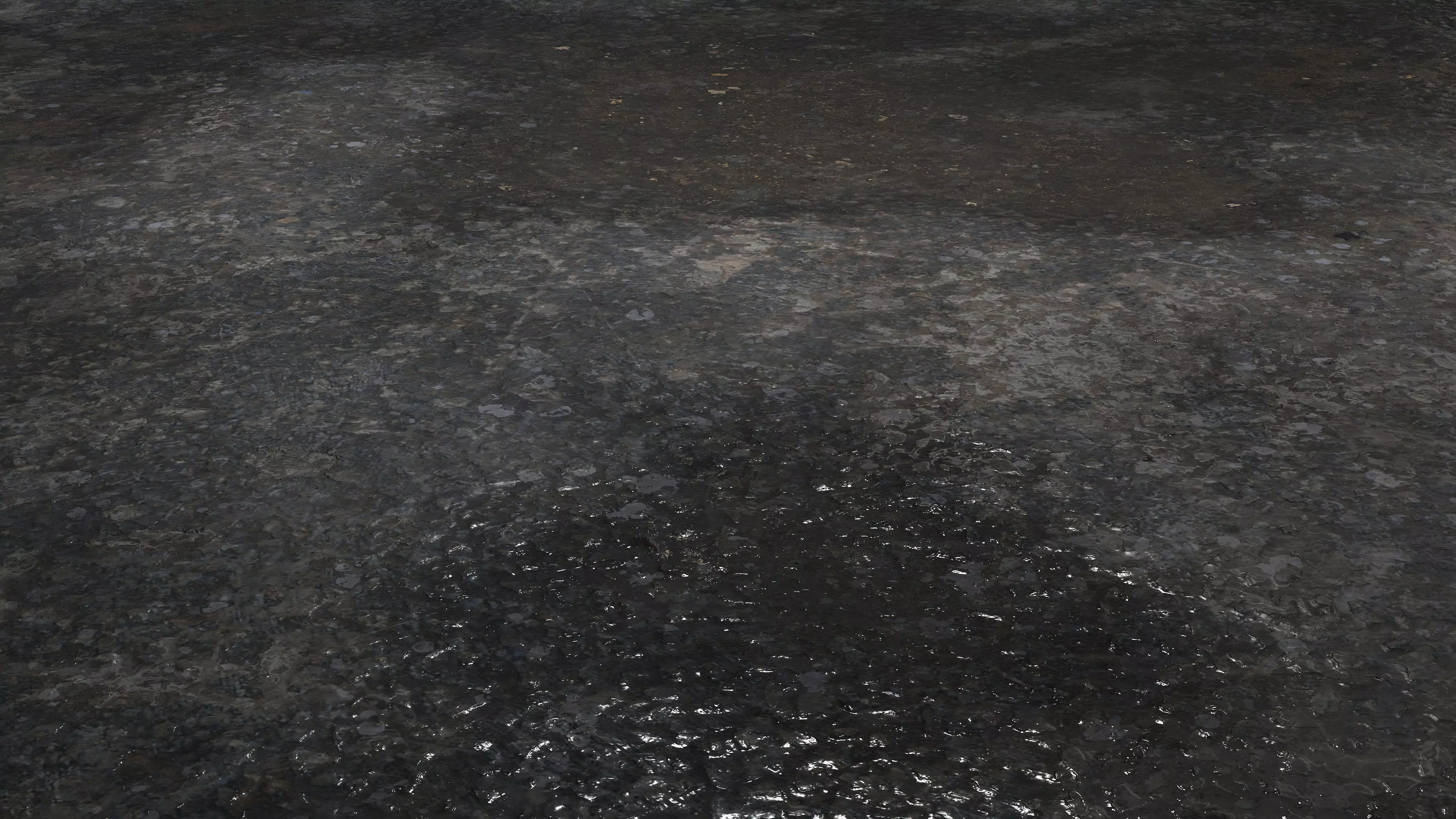 Wet Concrete 8K PBR Texture Texture_2