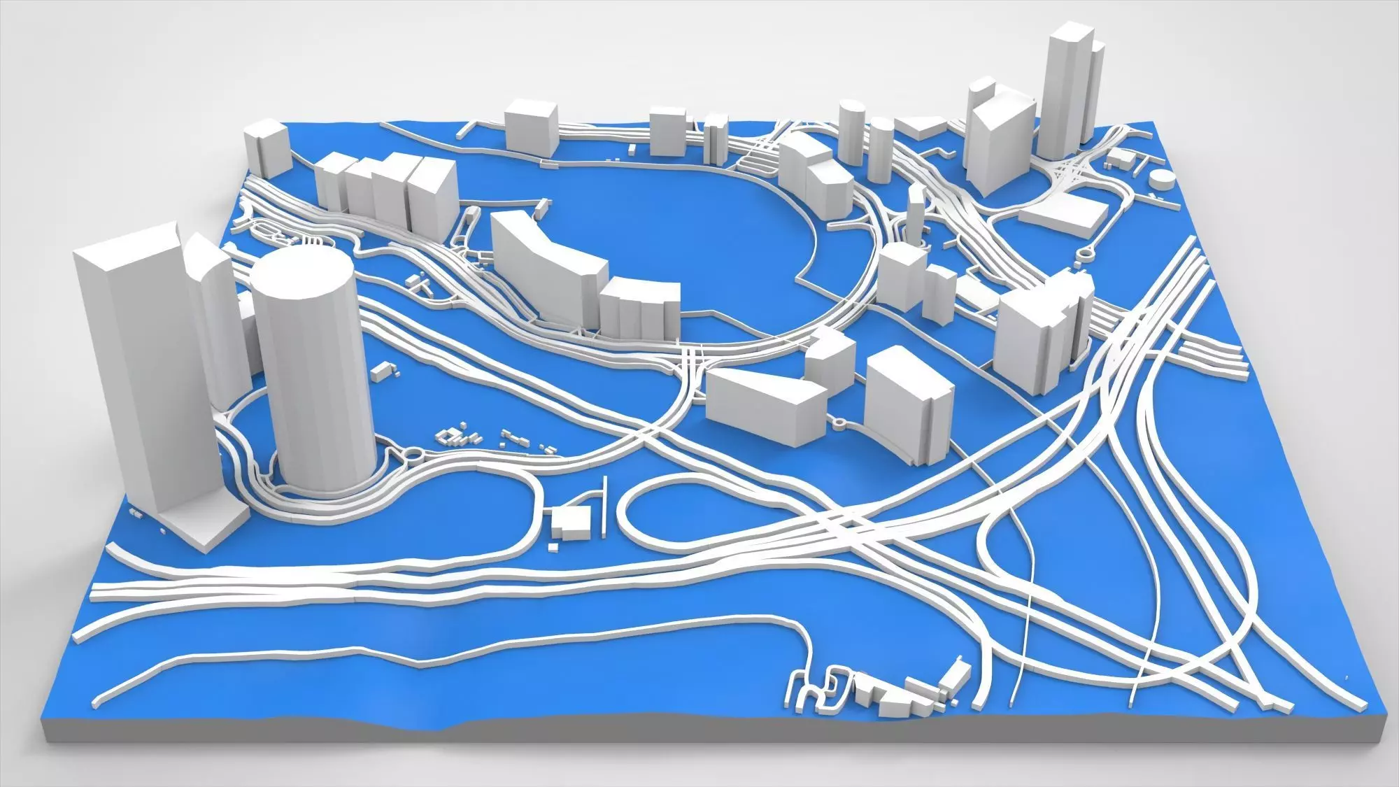 Business Bay Dubai United Arab Emirates 3D model_3