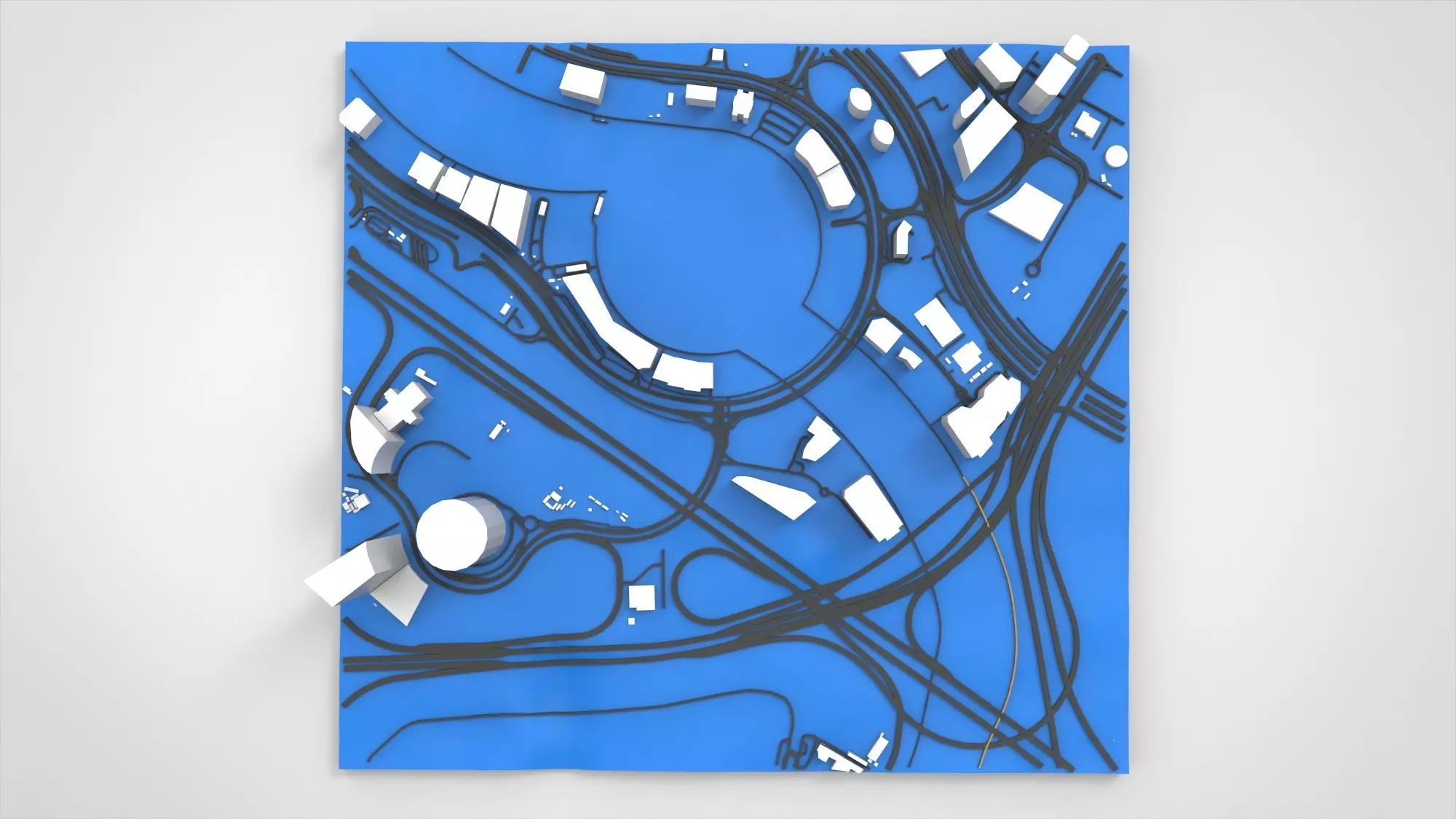 Business Bay Dubai United Arab Emirates 3D model_6