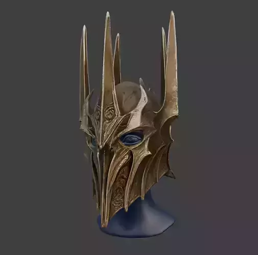 SAURON HELMET 3D print model SAURON HELMET 3D print model