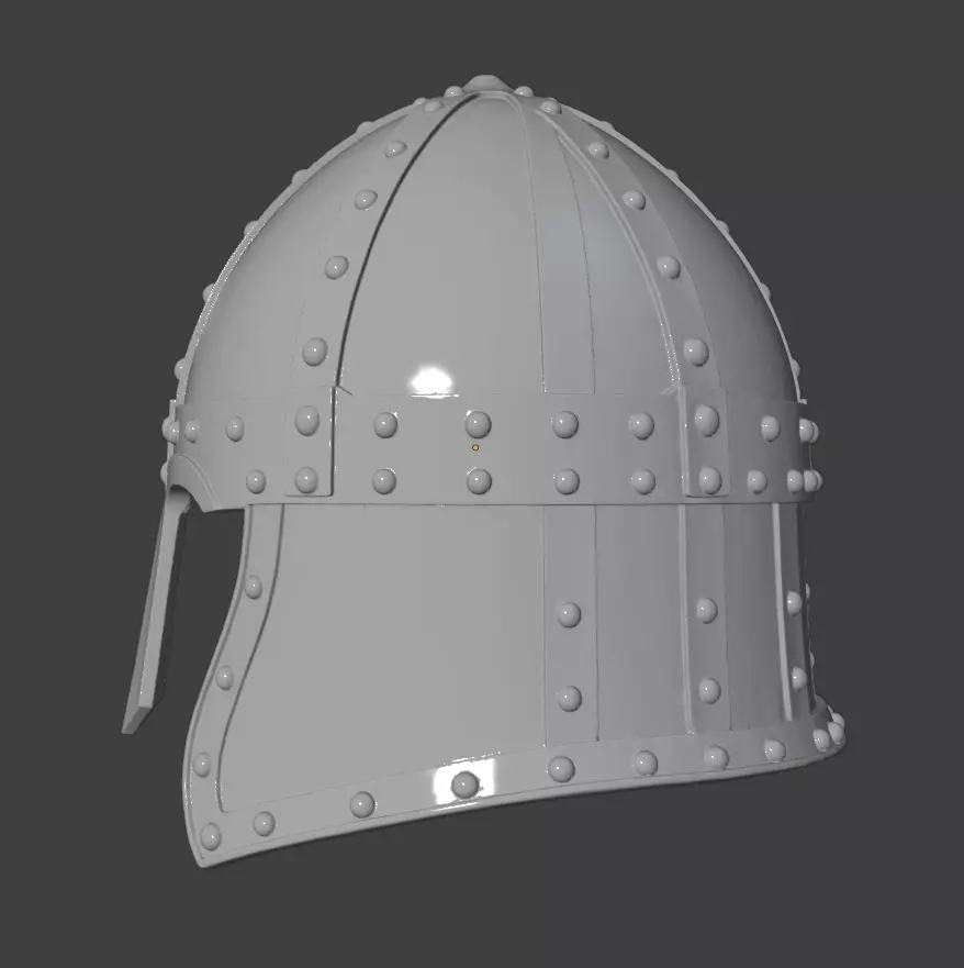 SPANGENHELM 3D print model_3