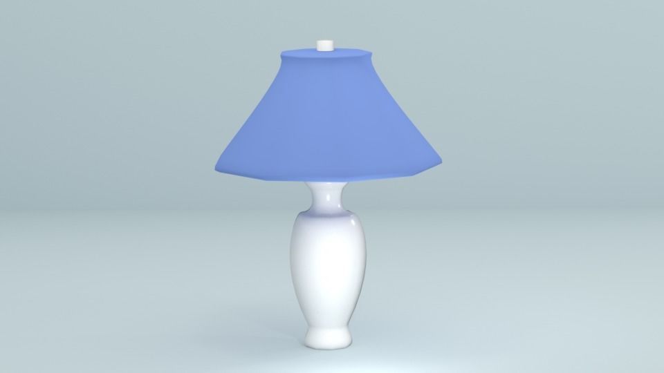 Table Lamp 3D model_5