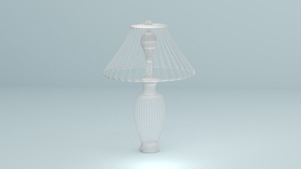 Table Lamp 3D model_4
