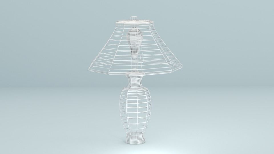 Table Lamp 3D model_6