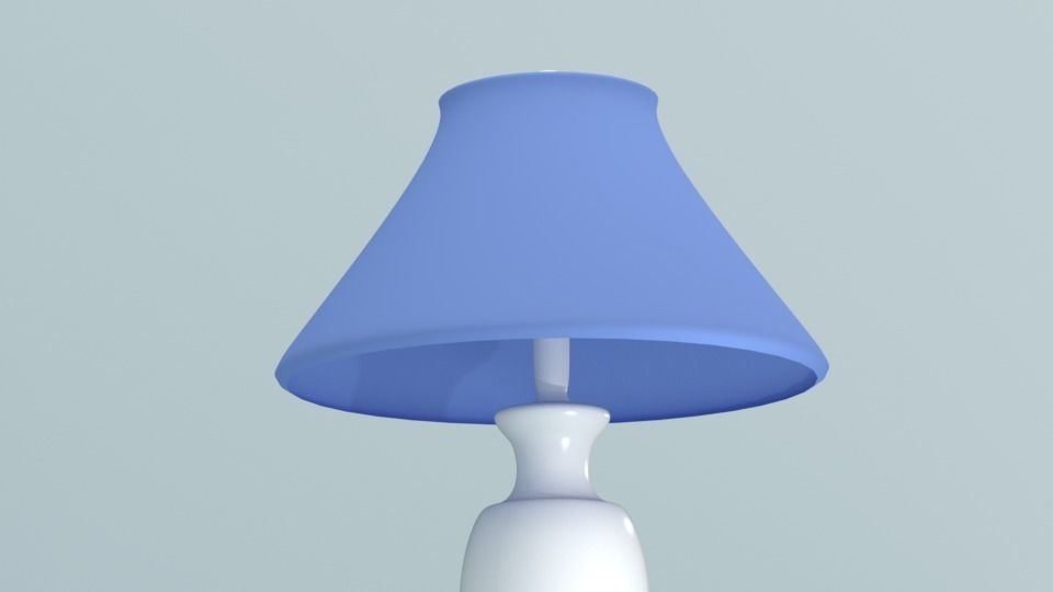 Table Lamp 3D model_1
