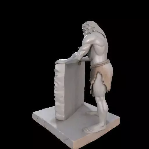 Caveman Carving 3D print model_16