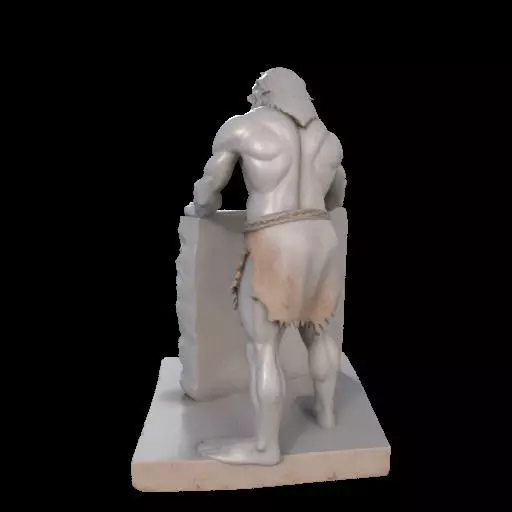 Caveman Carving 3D print model_13
