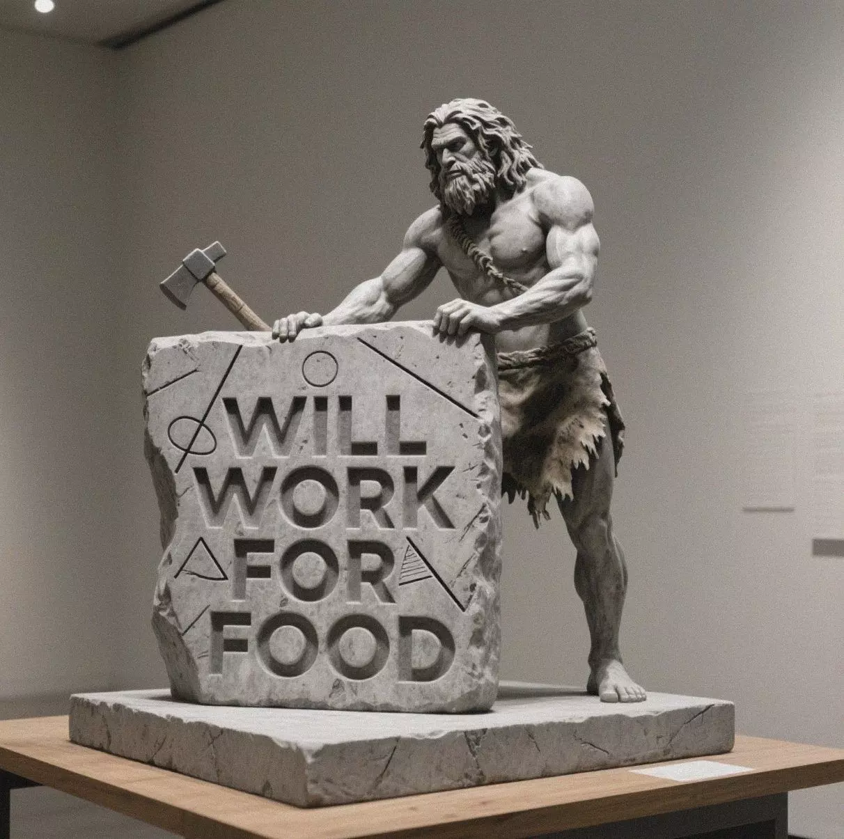 Caveman Carving 3D print model_30