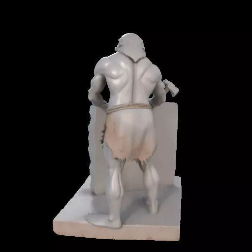 Caveman Carving 3D print model_11
