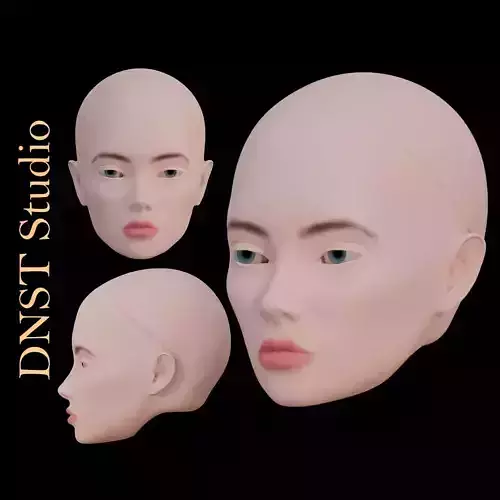 BJD Female head Mold 5