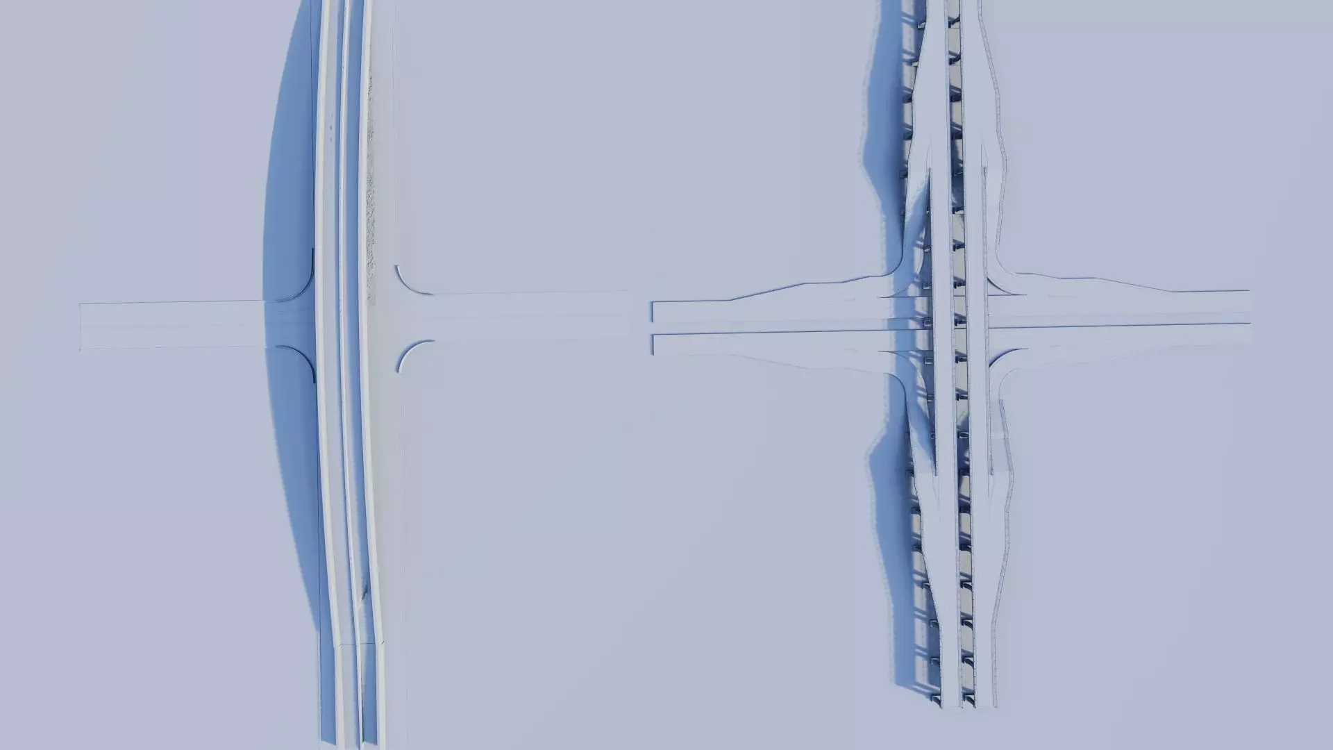 Road Pack - Extended-City Roads  3D model_17