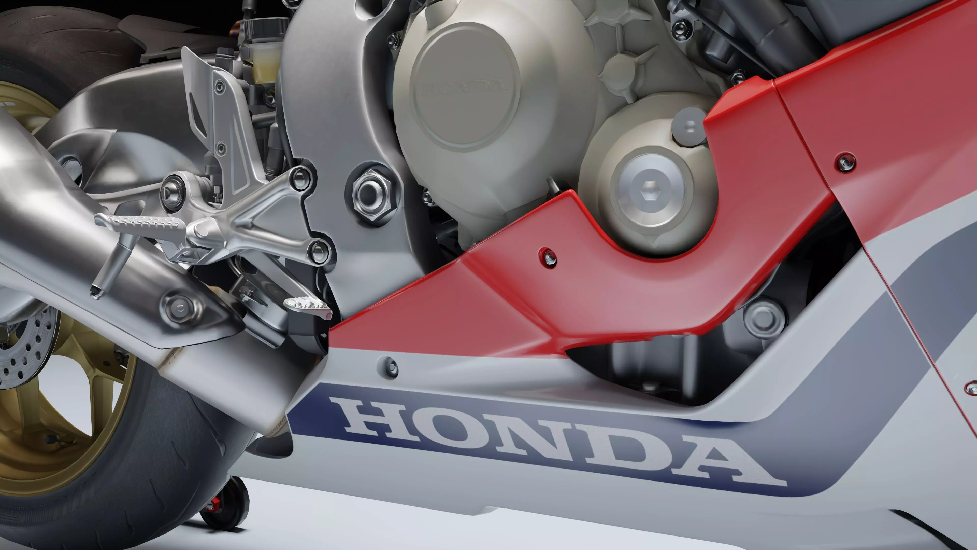 Honda CBR 1000RR Fireblade SP 2019 Low-poly 3D model_14