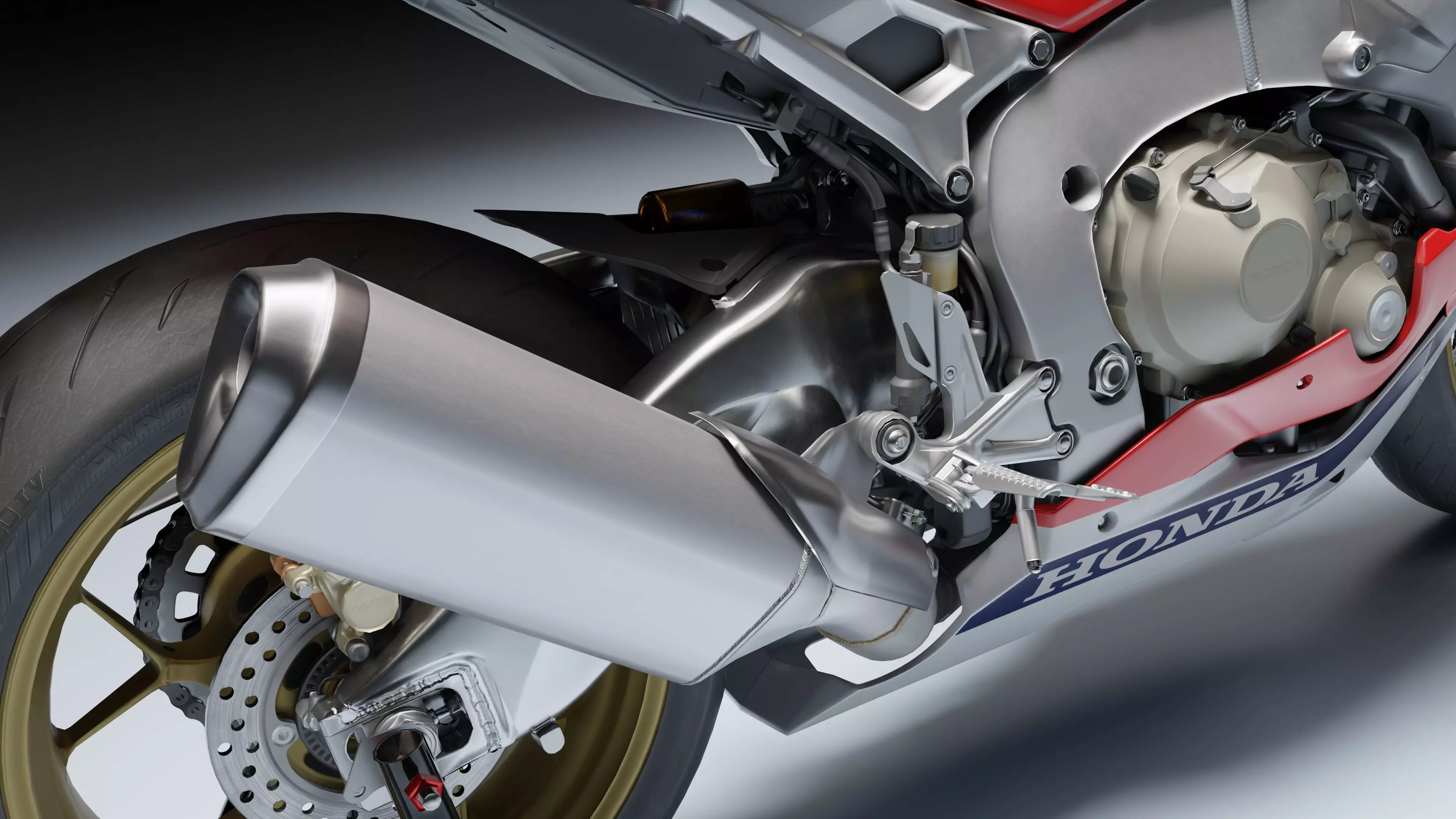 Honda CBR 1000RR Fireblade SP 2019 Low-poly 3D model_20