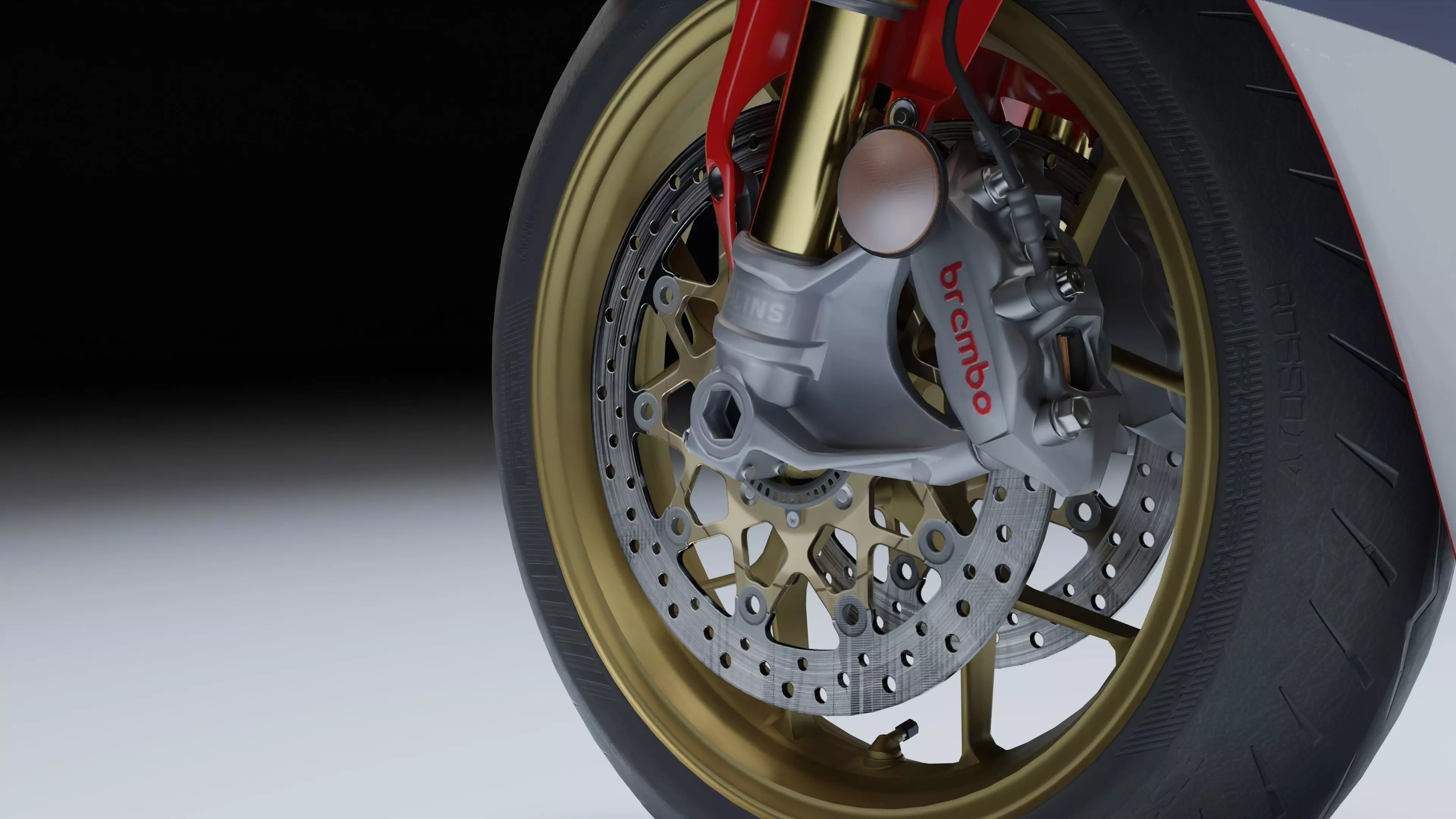 Honda CBR 1000RR Fireblade SP 2019 Low-poly 3D model_17