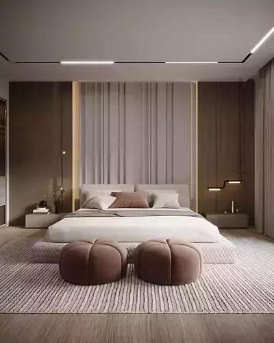 Modern bedroom