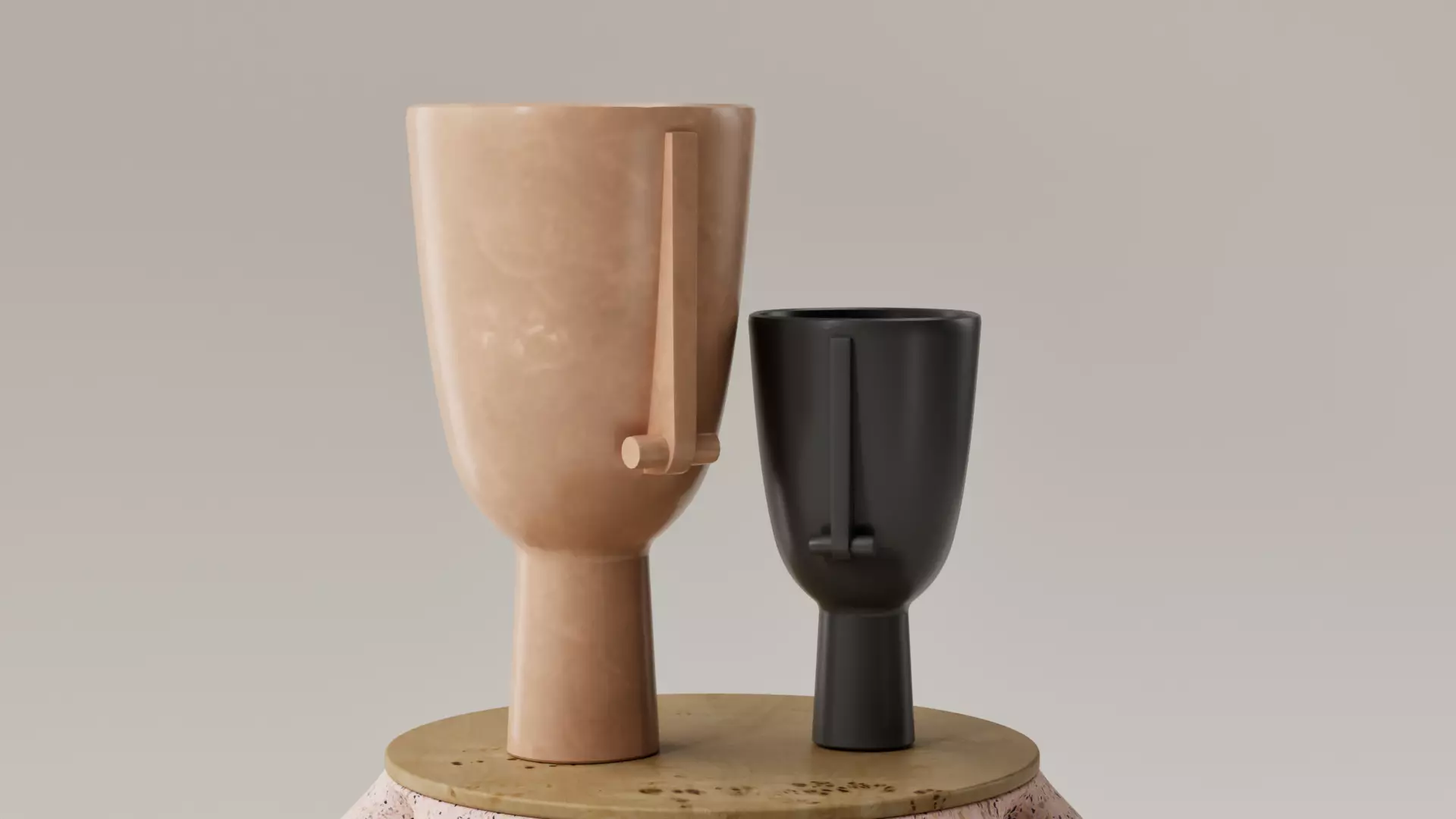  Jarrones decorativos - floreros - vasos 3D print model_0
