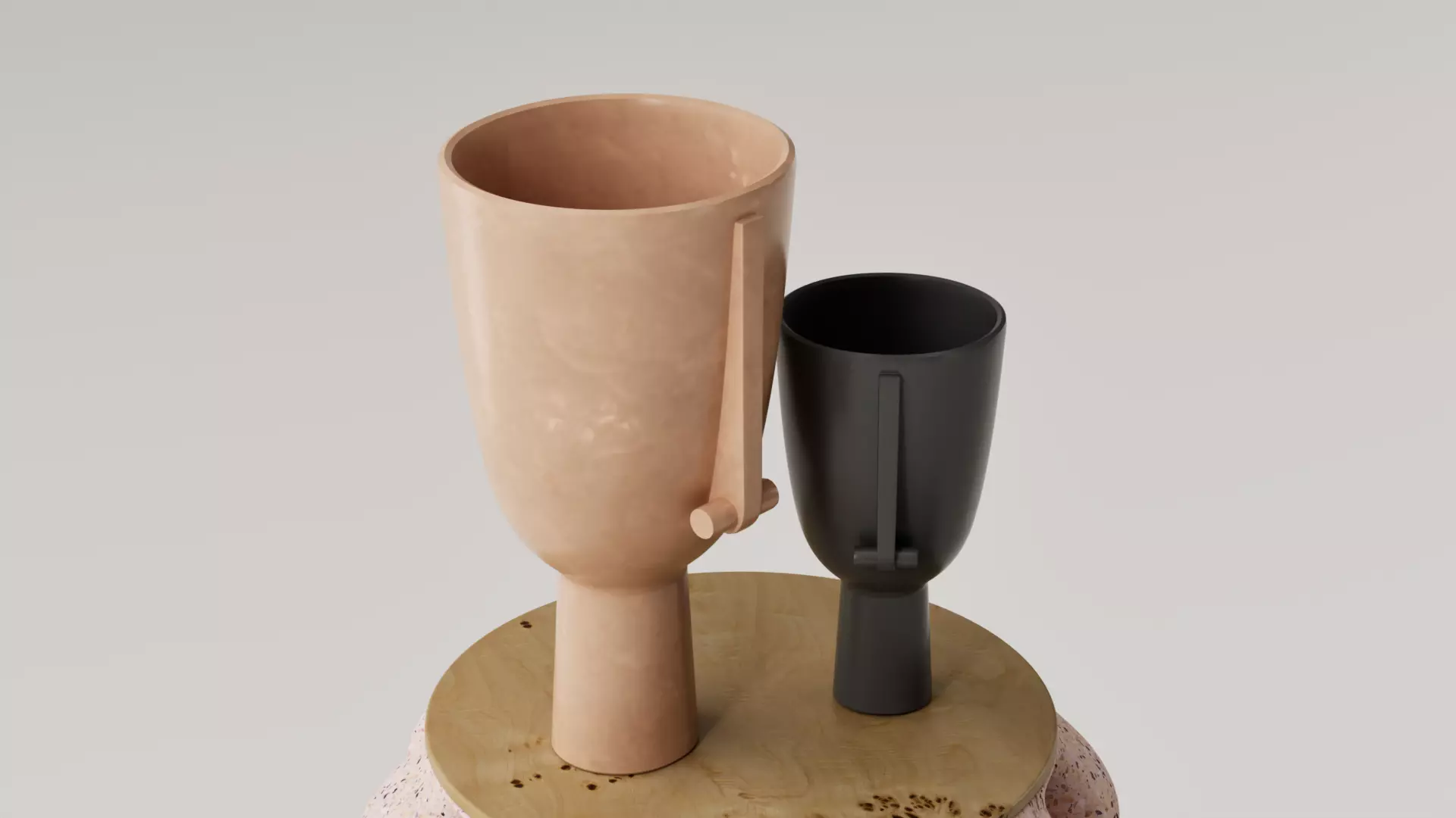  Jarrones decorativos - floreros - vasos 3D print model_1