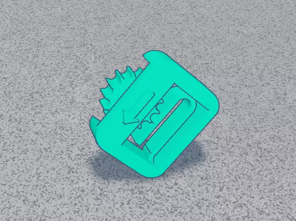 Gearclick Fidget 3D print model_5