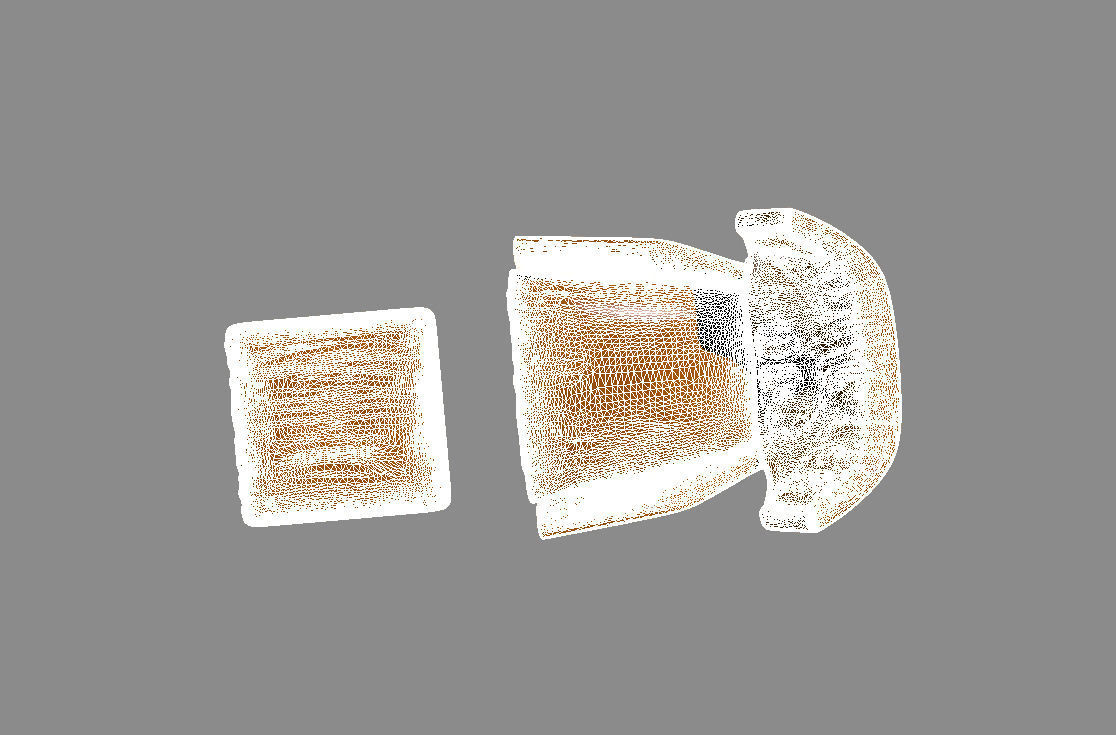 Hemming Leather Swivel Armchair by West Elm 3D model_2