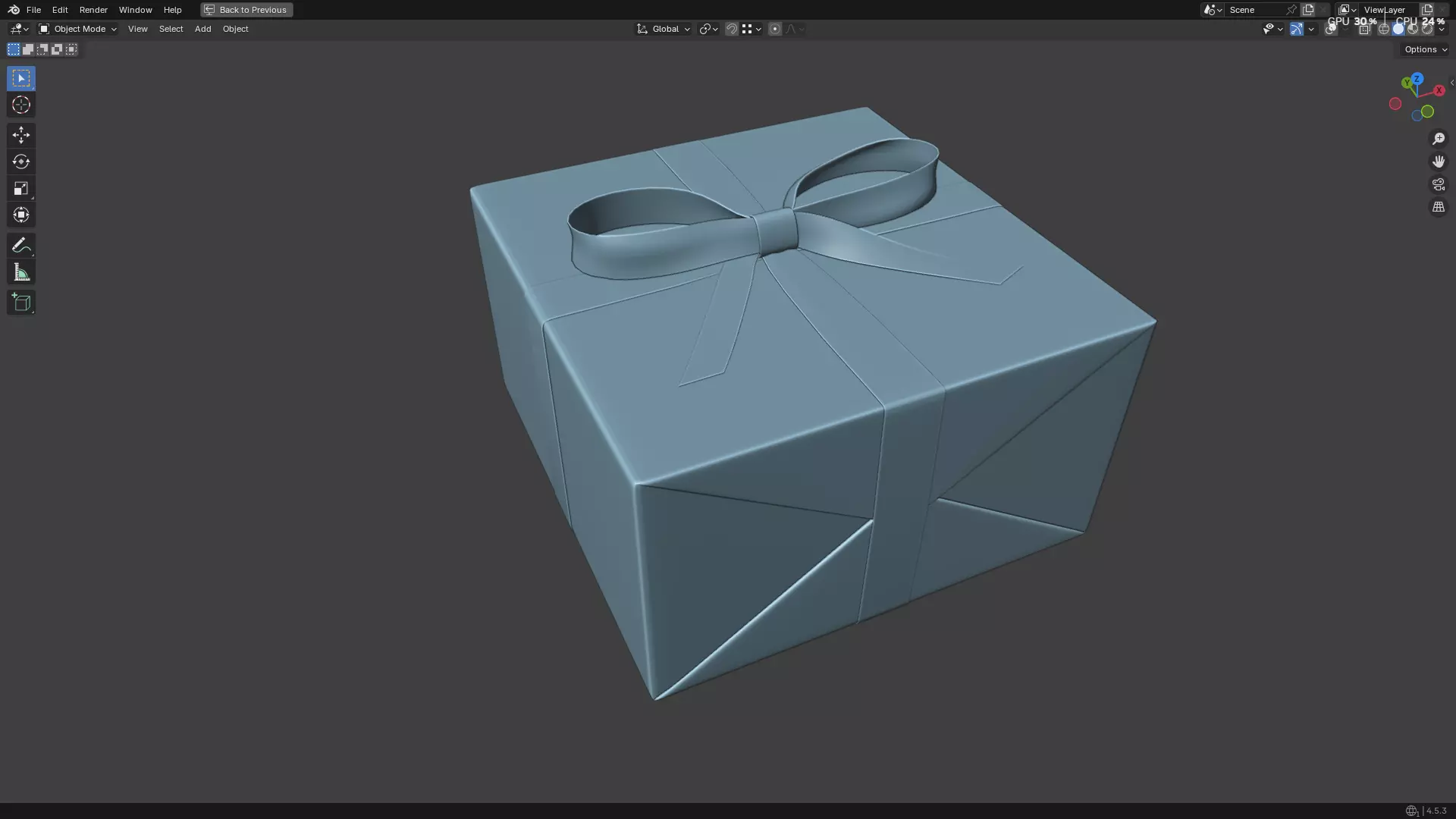 Christmas Present PBR 09 3D model_28