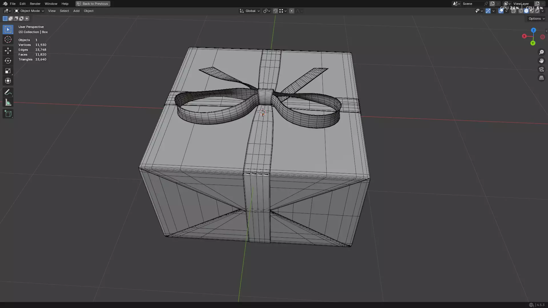 Christmas Present PBR 09 3D model_37