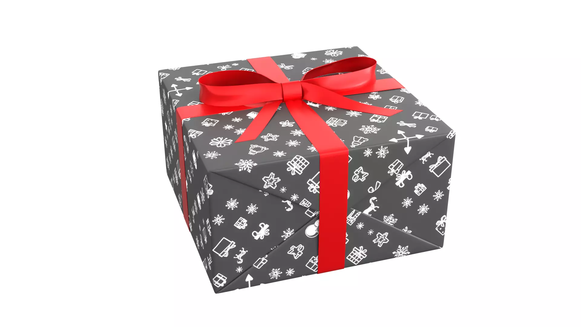 Christmas Present PBR 09 3D model_4