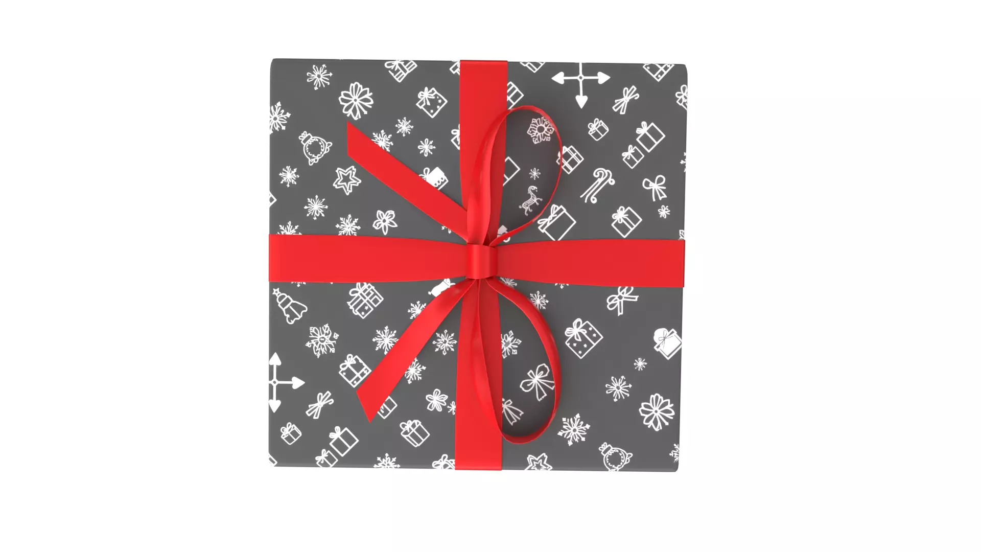 Christmas Present PBR 09 3D model_3