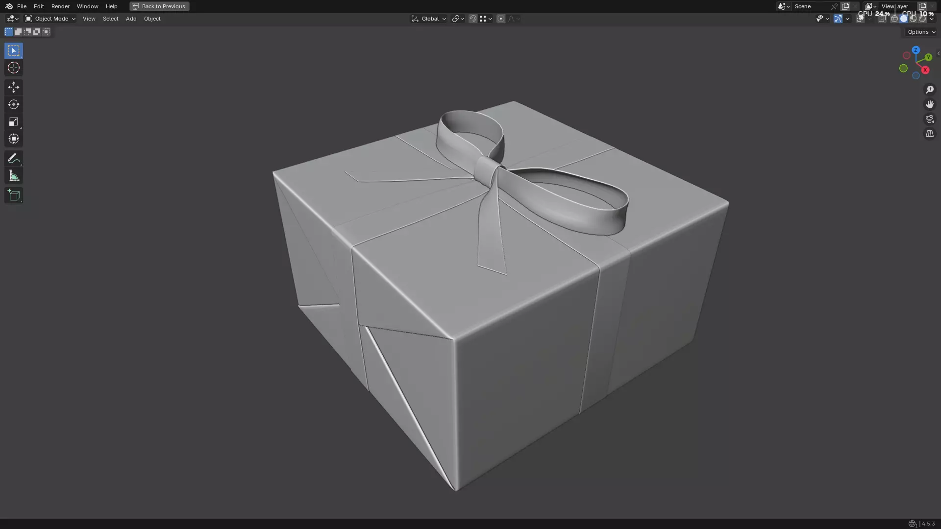 Christmas Present PBR 09 3D model_20