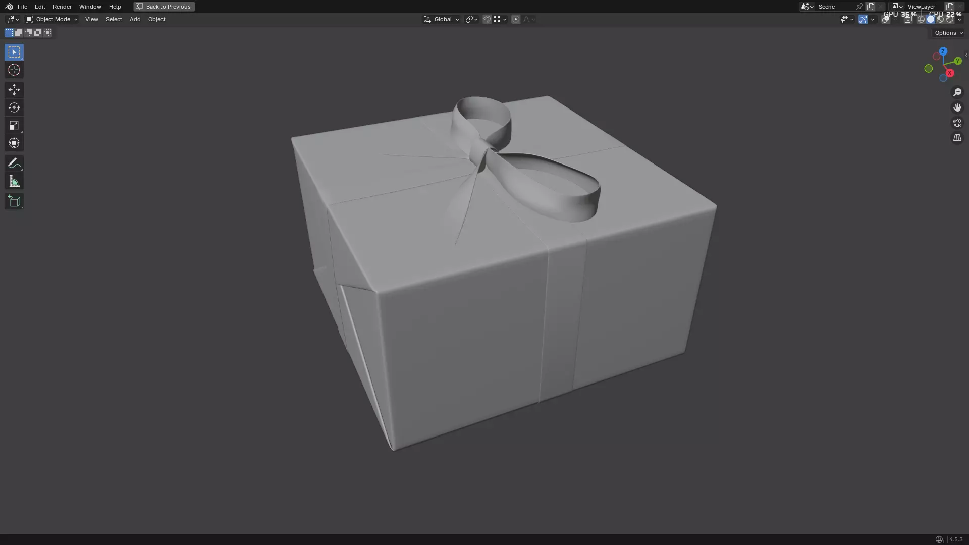 Christmas Present PBR 09 3D model_13