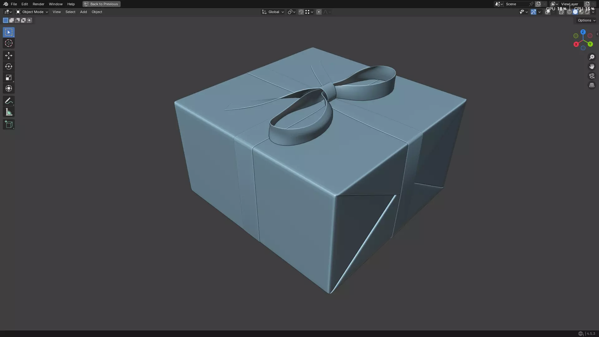 Christmas Present PBR 09 3D model_31