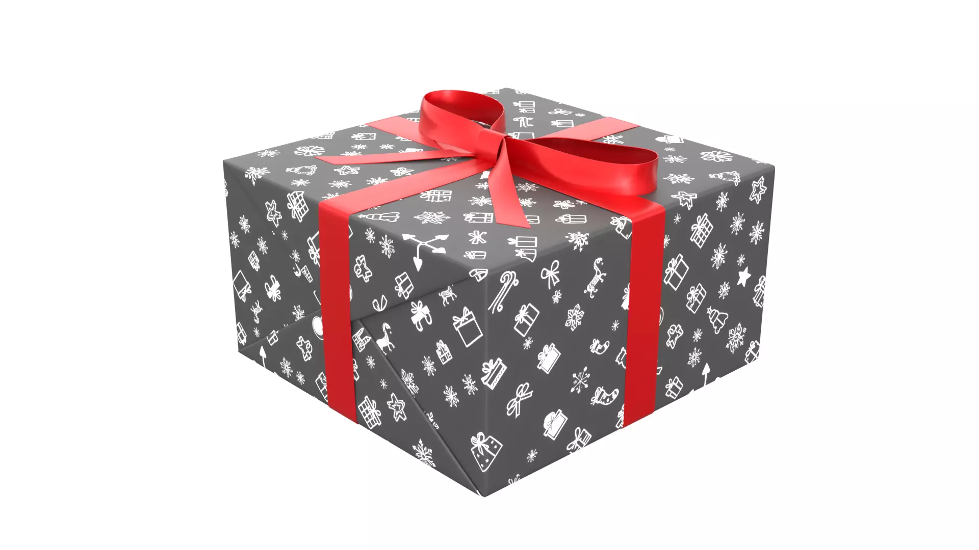 Christmas Present PBR 09 3D model_0