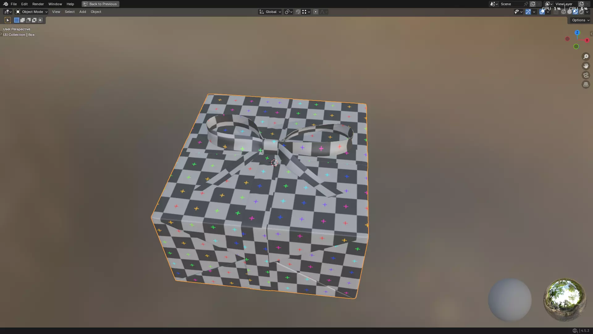 Christmas Present PBR 09 3D model_44