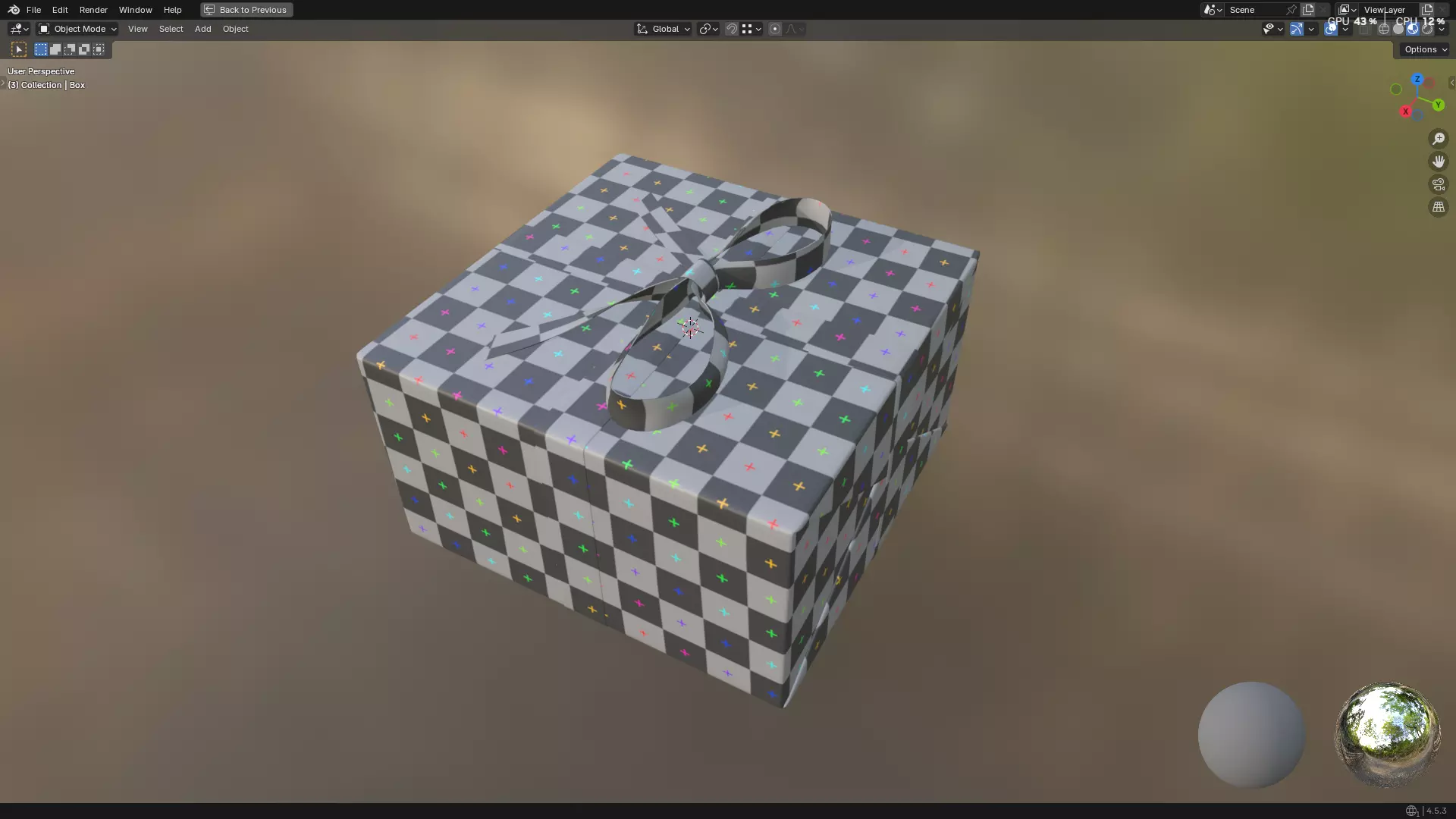 Christmas Present PBR 09 3D model_46