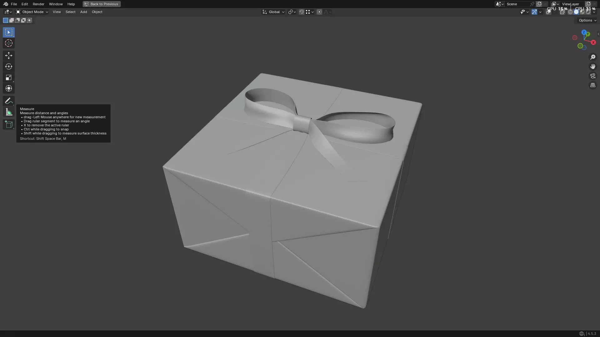 Christmas Present PBR 09 3D model_19