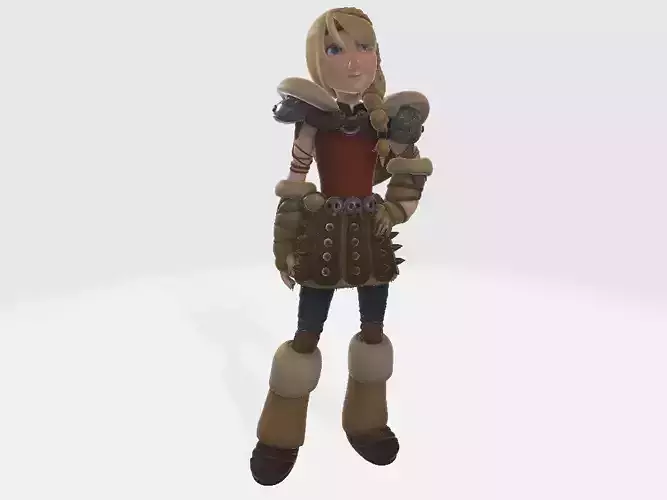 How to Train Your Dragon Astrid Pose 01