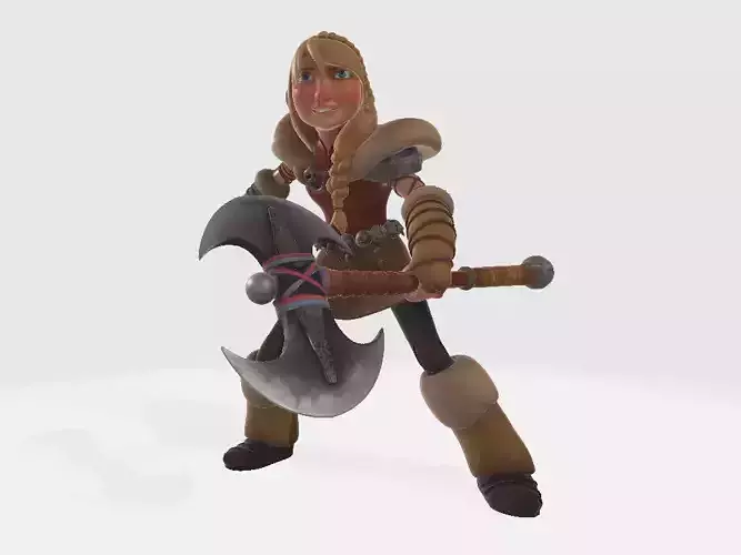 How to Train Your Dragon Astrid Pose 02