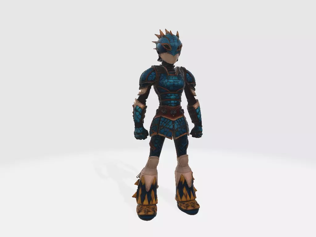 How to Train Your Dragon Astrid Pose Armor 01 3D print model