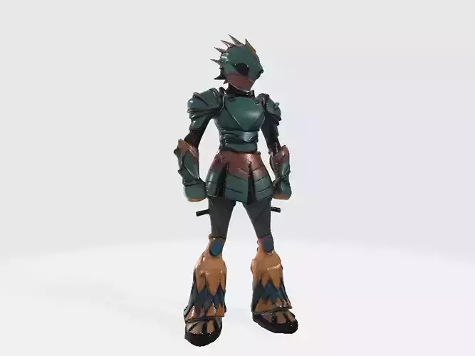 How to Train Your Dragon Astrid Pose Armor 02