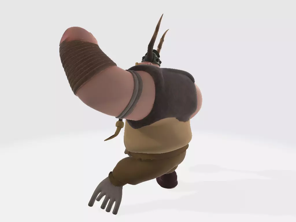 How to Train Your Dragon Big Mouth Bonarroto 3D print model_1