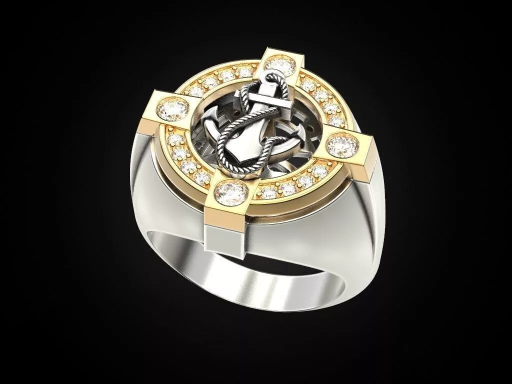 Ring anchor 2 3D print model