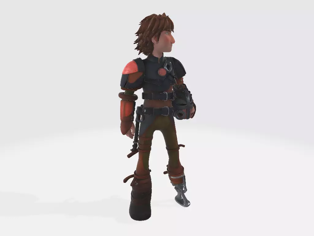 How to Train Your Dragon Hiccup Pose 03 3D print model