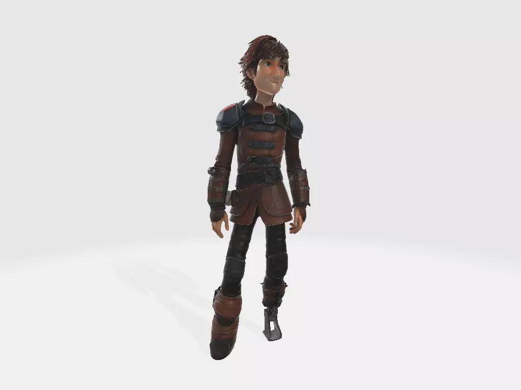 How to Train Your Dragon Hiccup Pose 02 3D print model_0