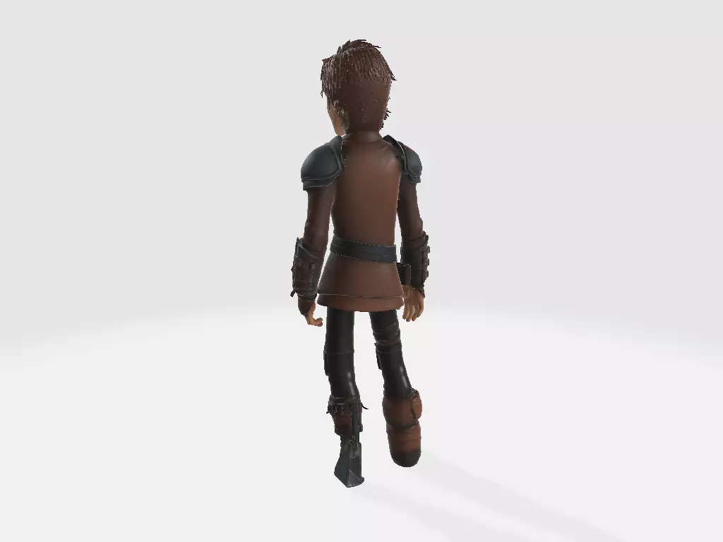 How to Train Your Dragon Hiccup Pose 02 3D print model_2