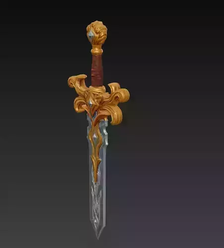Luminara Dawnshard - Celestial Royal Relic Sword