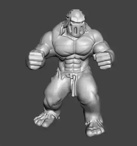 RICK TAYLOR MUTANT MODEL FIGURE HORROR AND FANTASY GAMES RPG DND