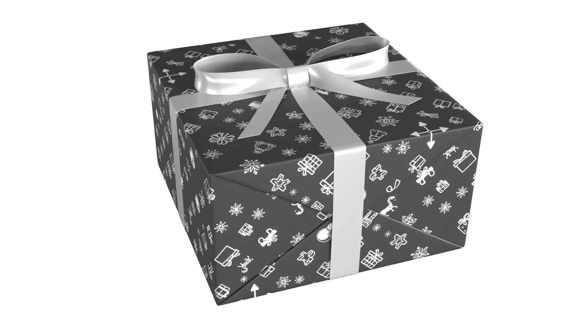 Christmas Present PBR 10 3D model