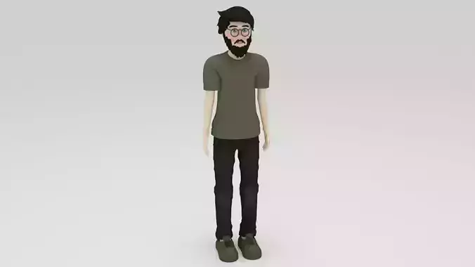 Character Dilo Rigged