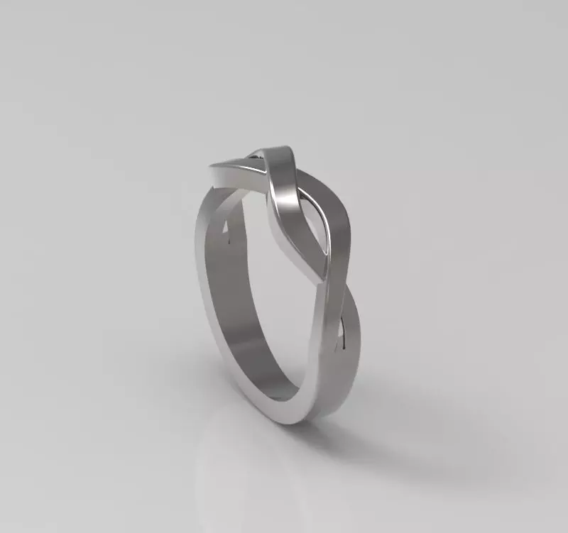 Promise Ring - Girlfriend Gift - Mother Gift 3D print model_0