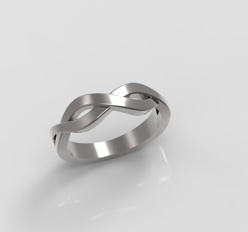 Promise Ring - Girlfriend Gift - Mother Gift 3D print model_1